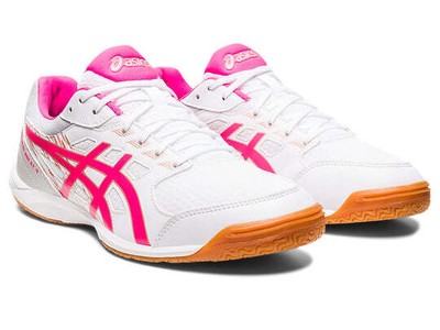 ASICS Wmns Attack Hyperbeat 4 White Pink Glo 1073A056-101