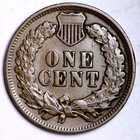 1901 Indian Head Cent Good-Fine (G-F) Average Circulated Condition Copper Penny — photo 2