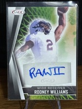 2022 SAGE High Series - Autographs Rodney Williams #A-RW Black (AU)