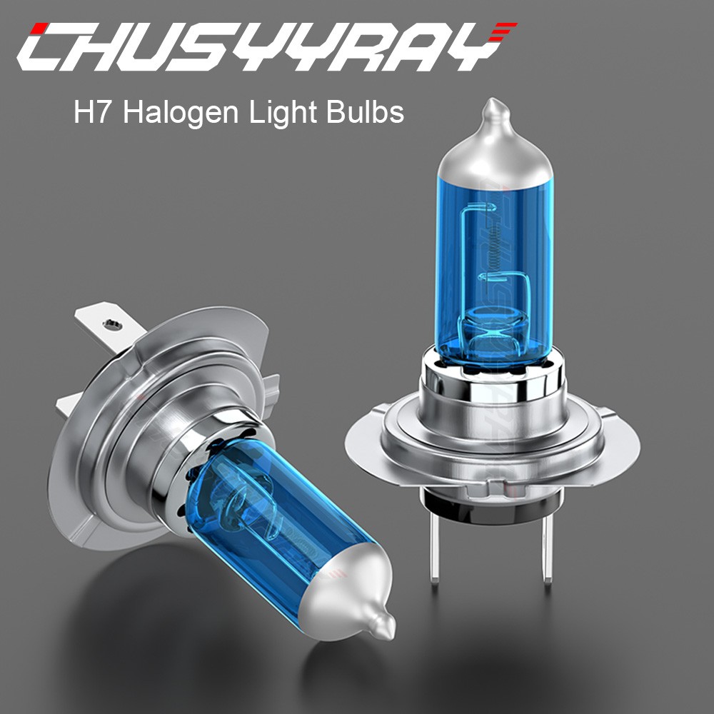 For VW Crafter 2006-2013 - H7 6000K Headlight Light Bulbs High Low Beam 55w