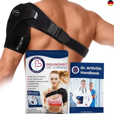 DR ARTHRITIS Von Ärzten Entworfen, Schulterstütze, Anpassbarer Schultergurt, Schulterbandage