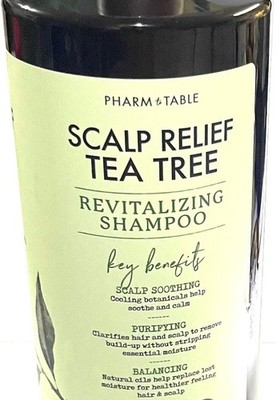 Big Scalp Relief Tea Tree Revitalizing Shampoo Soothing, Purifying, Balancing