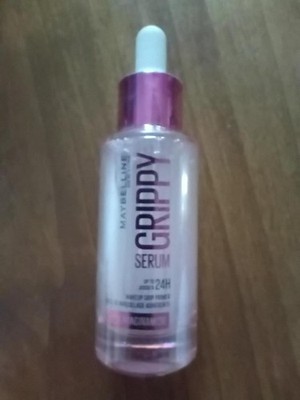Maybelline Grippy Serum 24Hr Face Makeup Grip Primer + 2% Niacinamide 1oz/30ml