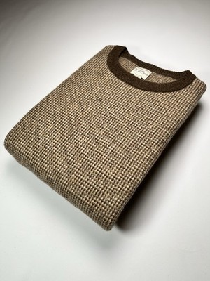 J. Crew robuster Pullover aus Merinowollmischung weich braun Sweater Herren XL [6]