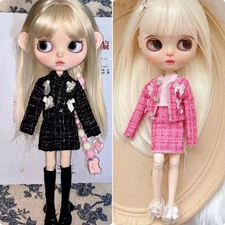  1/6 Blythe Doll Clothes Replace Clothes Blythe Doll Outfit Accessories No Socks
