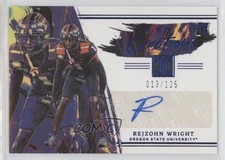 2023 Panini Chronicles Draft Picks Blue 13/125 Rejzohn Wright #CC-RWR Auto 13u1
