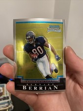 2004 Bowman Chrome #201 Bernard Berrian RC Rookie Card. rookie card picture