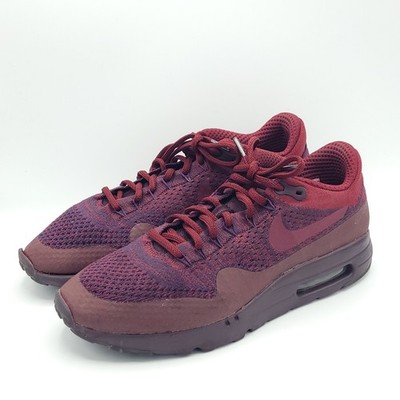 Nike Air Max 1 Ultra Flyknit Athletic red 856958-566 men's size 8.5