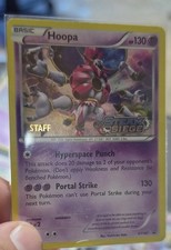 Hoopa XY147 Holo Staff Stamp Steam Siege Prerelease on eBay
