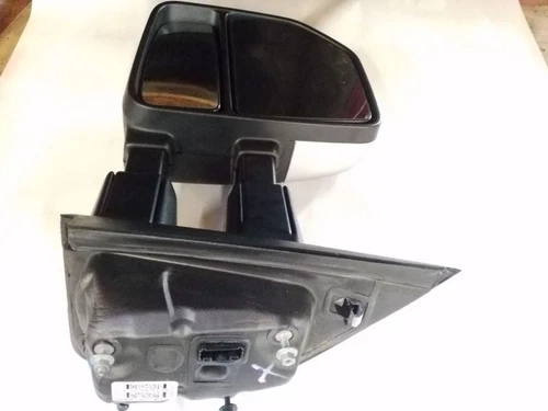 Grey Driver Side View Tow Mirror Power Dual Arms | Fits 2017-2020 Ford F250 F350
