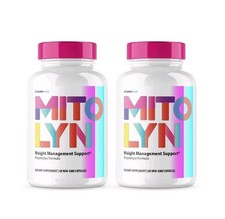 2 Pack Mitolyn Advanced Weight Loss Support Mito Lyn Maximum Strength 60ct 2 Pack Mitolyn Advanced Weight Loss Support Mito Lyn Maximum Strength 60ct