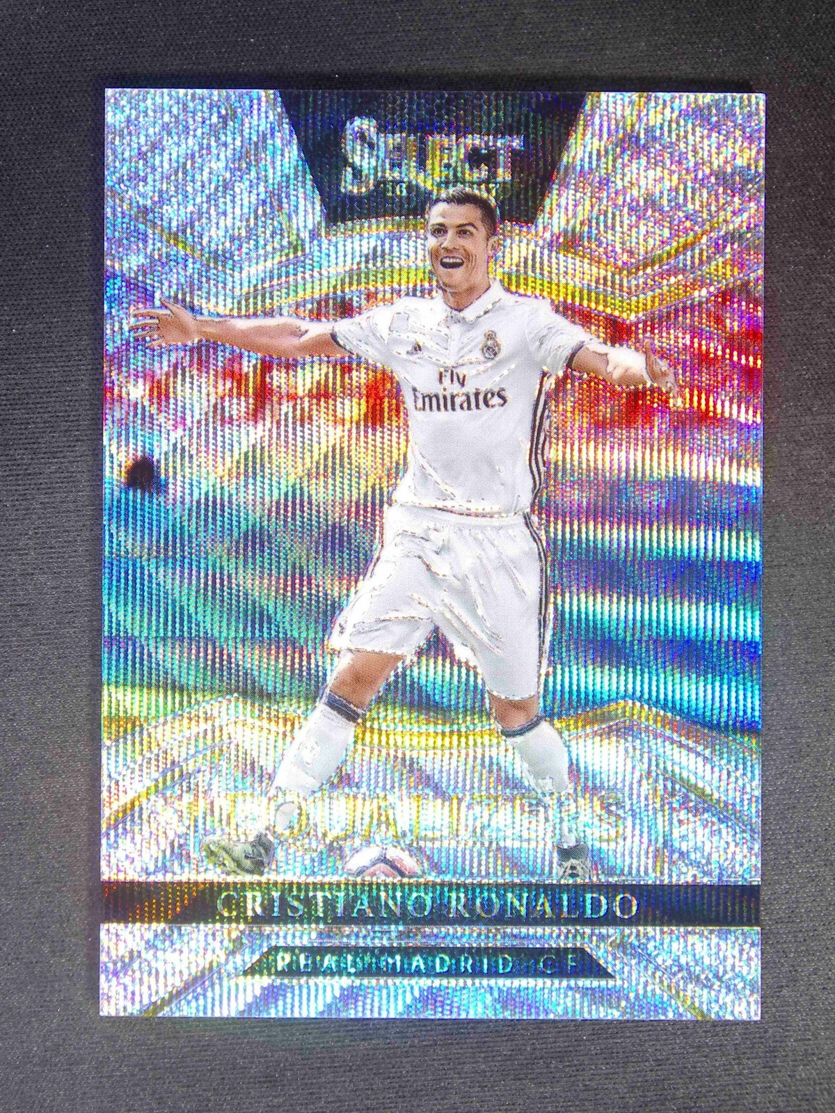 2016-17 Panini Select Cristiano Ronaldo #7 Real Madrid Equalizers Wave