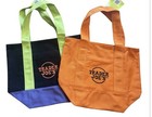 Trader Joe's Mini Halloween Canvas Tote Bag Set Of 2 Brand New