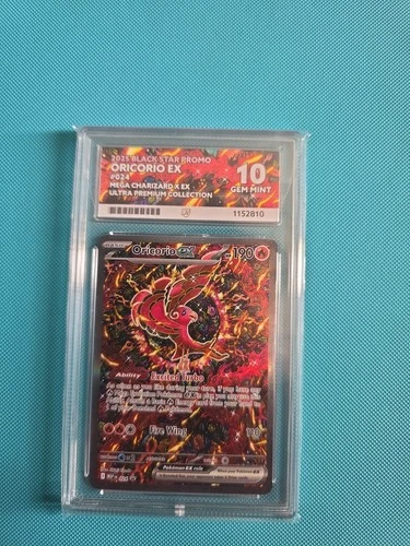 Pokémon TCG Oricorio Ex Black Star Promo ACE 10