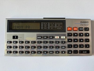 CASIO FX-700P Pocket Computer Programmable Calculator BASIC LCD