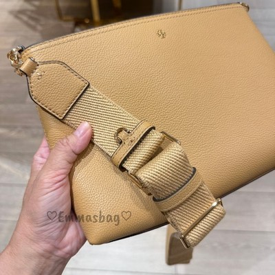 Tory Burch Blake Swingpack Leather Crossbody Messenger 176874 Warm