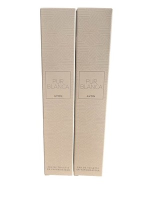 2 x AVON Pur Blanca Eau de Toilette 50ml - 1.7oz. SET