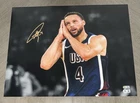 Stephen Curry “Nuit Nuit” Signed 16x20 USA 2024 Olympics Signed Photo BAS USASM