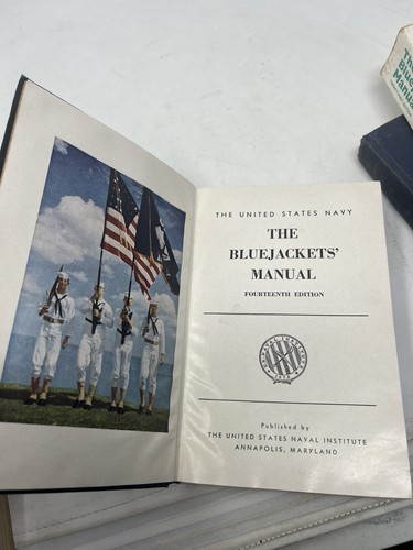 The Bluejackets Manual Lot Of 3 13th, 14th, And 21st Edition United States Navy - Picture 12 of 12
