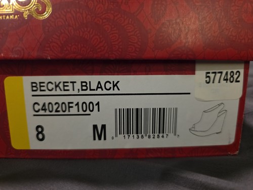 Carlos by Carlos Santana scarpe donna Della stivaletti punta aperta nero zip 8 - Foto 7 di 8