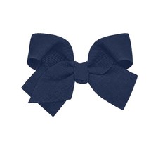 Motique Accessories Navy 4 Inch Grosgrain Hair Bow