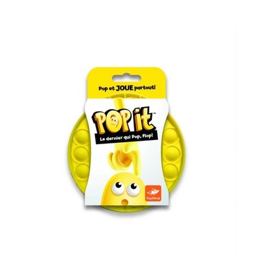 FoxMind Boardgame Pop It - Yellow (Last One Lost) (French Ed) Box New