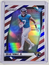 2024 Prizm Brian Thomas JR. Red White & Blue Prizm #314 RC