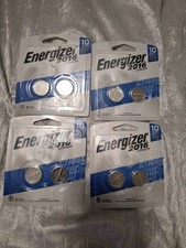 4 Packs Of 2 Energizer 2016 Lithum Batteries - 12 Year Shelf Life