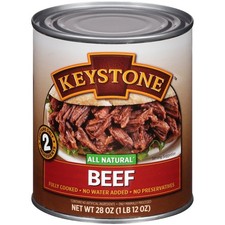 All Natural Beef in Canned Food 28 Ounce for Cooking and Recipes