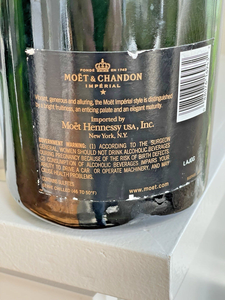 Moët & Chandon Imperial Brut Champagne Magnum 1.5L Empty Bottle