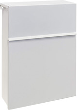 Cassetta Postale Individuale in Acciaio, Cassetta Della Posta Da Parete, Con Ser