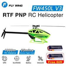Fly Wing FW450L V3 6CH 3D GPS Auto Return Fixed Height RC  RTF Helicopters