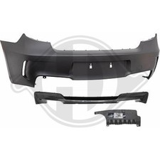 DIEDERICHS Stoßfänger Stoßstange hinten passend für BMW 1er E81 E87