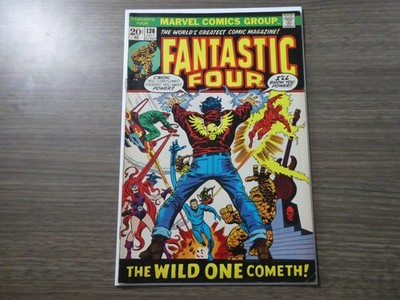 Fantastic Four 136 1973 John Buscema Frank Giacoia Medusa Human Torch The Thing