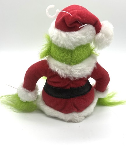 Vtg Re Play! Dr. Seuss How The Grinch Stole Christmas Plush Bean Bag Rubber Face - Picture 4 of 12