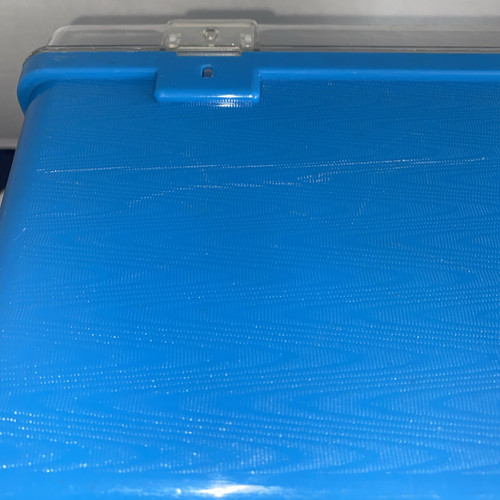 Vintage Wilson Wil-Hold Blue Plastic Sewing Box 1 Tray USA with Sewing Supplies - Picture 23 of 24