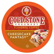 Cheesecake Fantasy Ice Cream Flavored Coffee Pods, Compatible with K Cup Brew...