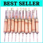Premium 10 Pcs Filter Drier Refrigerant Liquid Line with Built-in Charging Valve