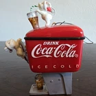 Vintage 1990 Coca-Cola "Have a Coke and a Smile" ornament by Enesco