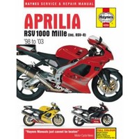 Aprilia Motorrad Rsv 1000 Mille (1998-2003) Workshop Manual Haynes