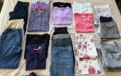 Huge Lot Of Maternity Clothing Sz S/M Tops Pants Gap Motherhood