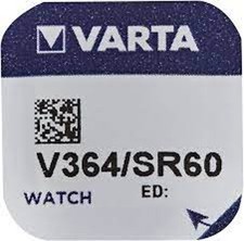 2x VARTA Watch V 364 Watch Cell SR621 SW V364 SR60 Button Cell 1 Series BL