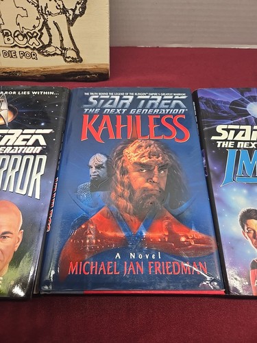Star Trek Book Lot 5 Hardcover Books From Pocket Books - Picture 9 of 20