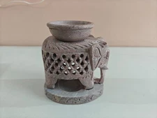 Soapstone Elephant Essential Oil Diffuser – for aromatherapy