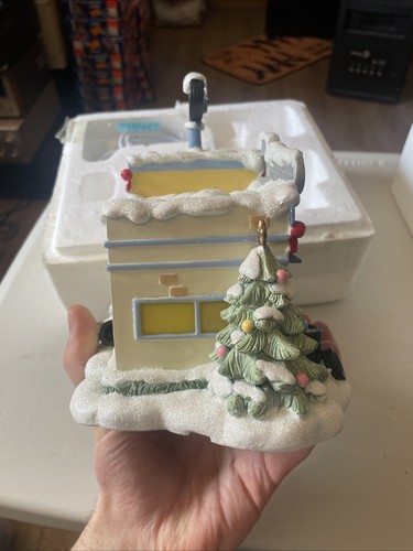 Hawthorne Village Precious Moments Christmas Caring Mechanics Shop COA Box - Picture 4 of 12
