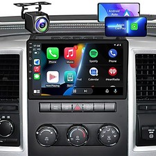 8GB 128GB,QLED, Car Stereo Radio Upgrade for Dodge RAM 1500 2500 3500 for 2009
