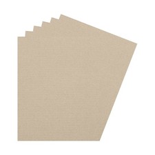 Corrugated Cardboard Paper Sheets, 4.3x3.5 Inch/Brown/10 Pcs
