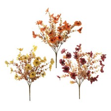 Flowers for Fall Decor Dried Flower Bouquets Artificial Realistic Decoration