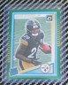 2025 Panini Donruss Optic Kaleb Johnson Rated Rookie #232 Green Velocity Prizm
