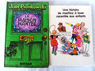 Livres pop up La maison hantée Jan Pienkowski/Publicité Machine à laver Miele
